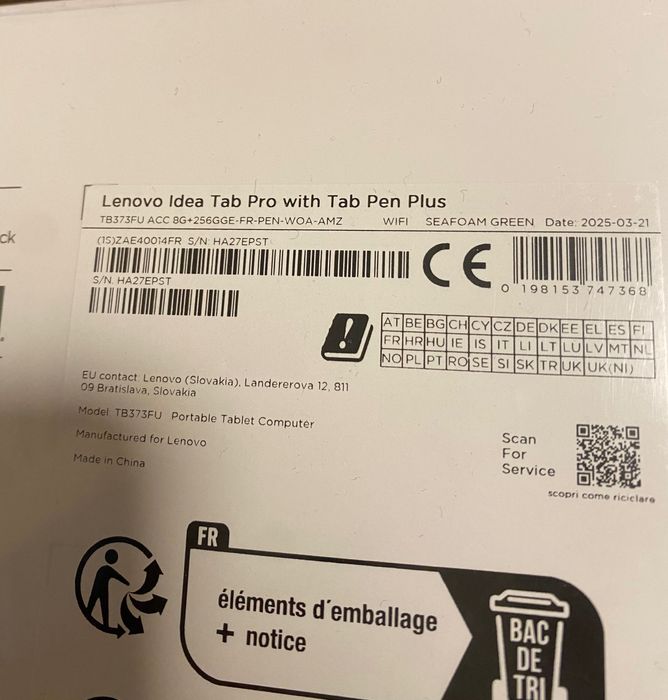 Lenovo Tab with Lenovo Play Suite