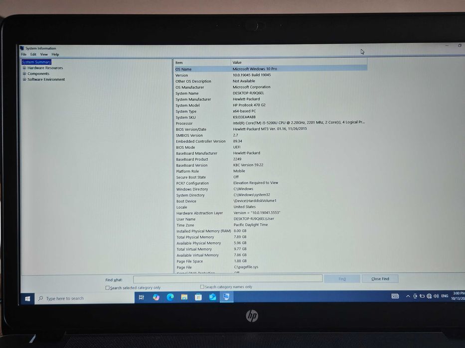 HP ProBook 470 G2