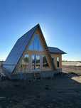 Casa si Cabana stil A-Frame pe structura de lemn