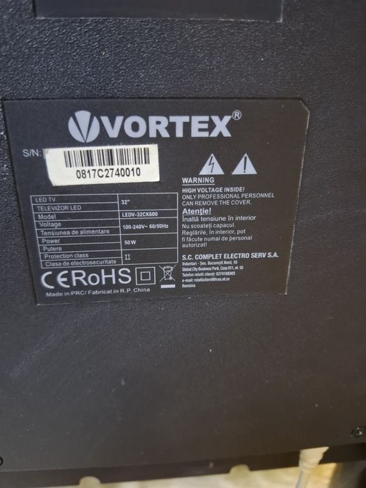 Televizor Led Vortex 32 inch (80 cm ) model 32CK600
