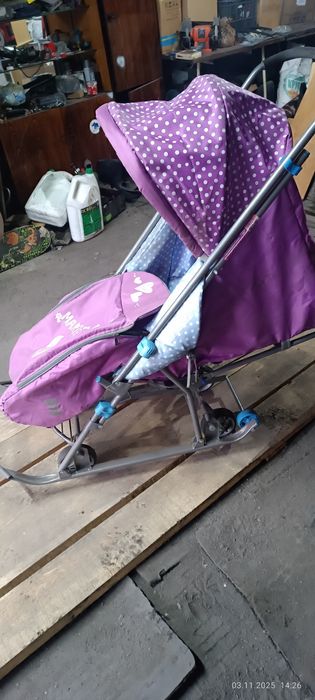 Продам  санки коляска