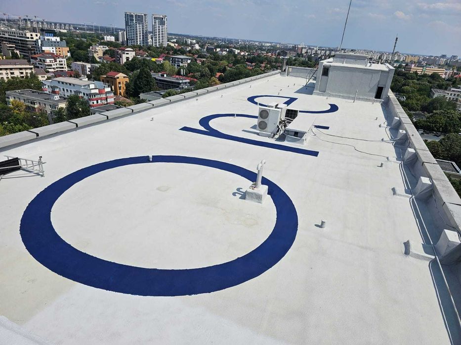 Hidroizolații acoperișuri – curățare, scanare, reparații, mentenanță