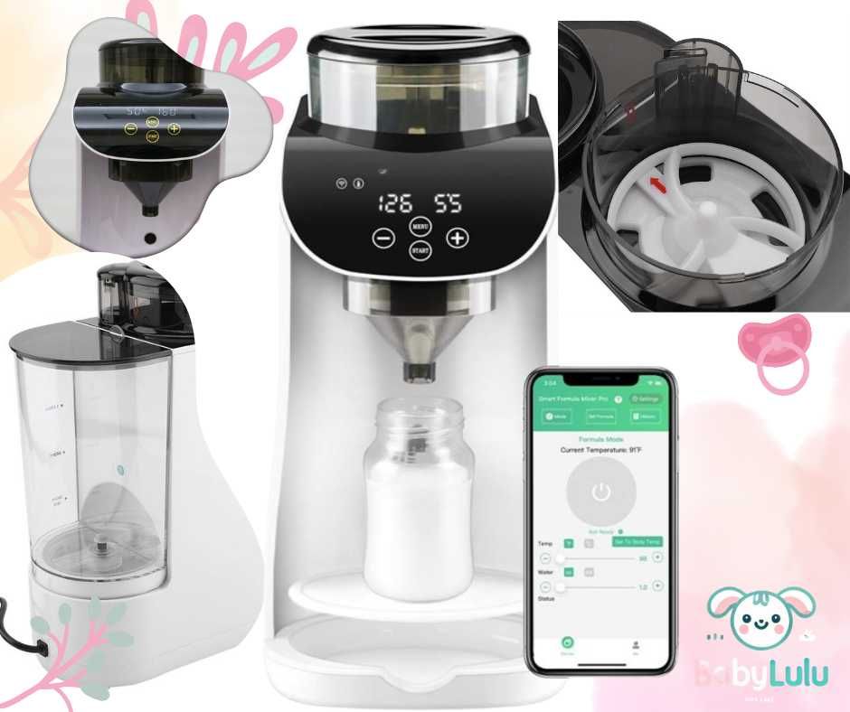 Espressor lapte praf, Touch cu display, 1.8 litri, Aplicatie telefon