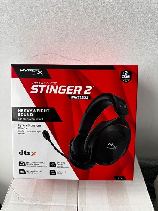 Casti HyperX Casti gaming wireless HYP676A2AA, Cloud Stinger 2
