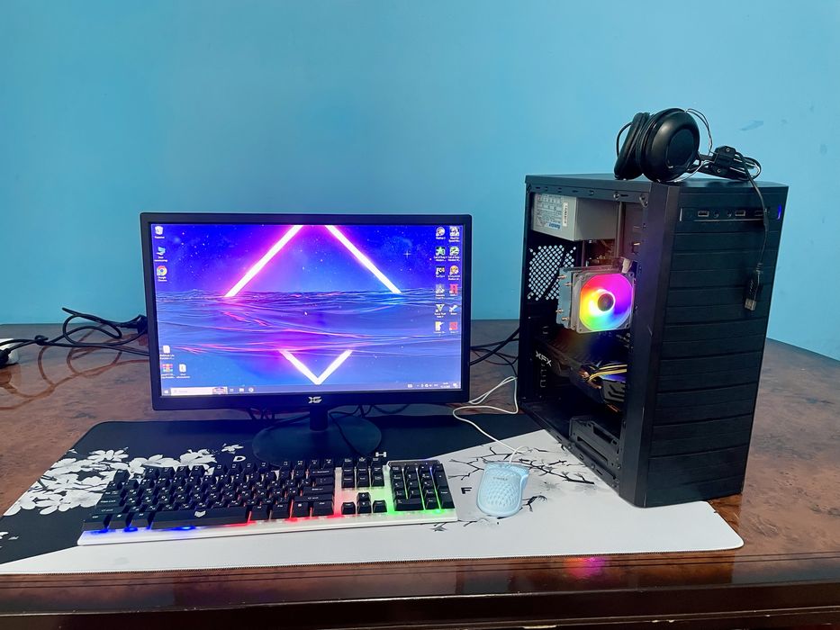 Компьютер на i5-4570 Rx580 Озу 16 комплект, готовый