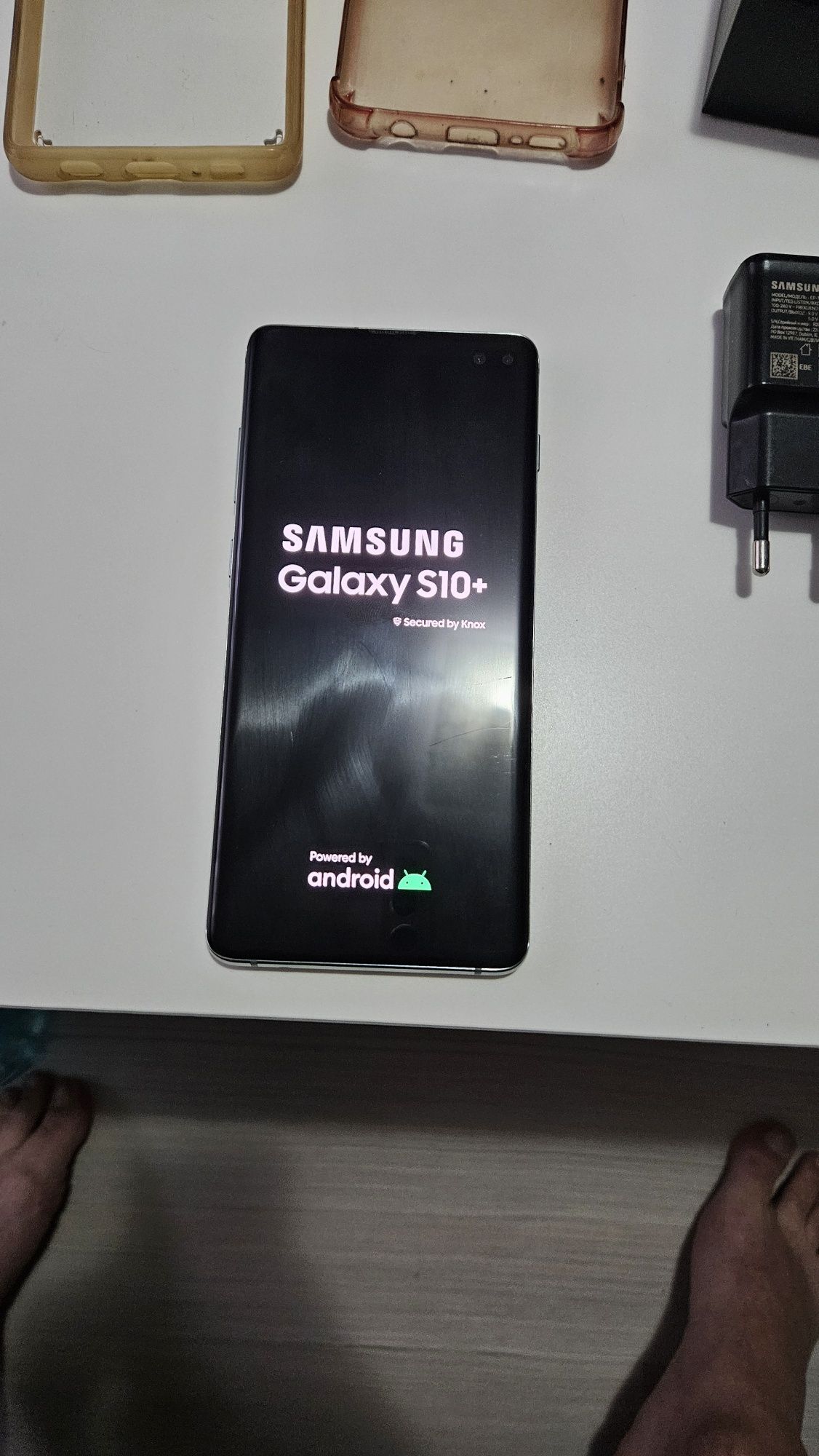 Vand samsung galaxy s10+ verde