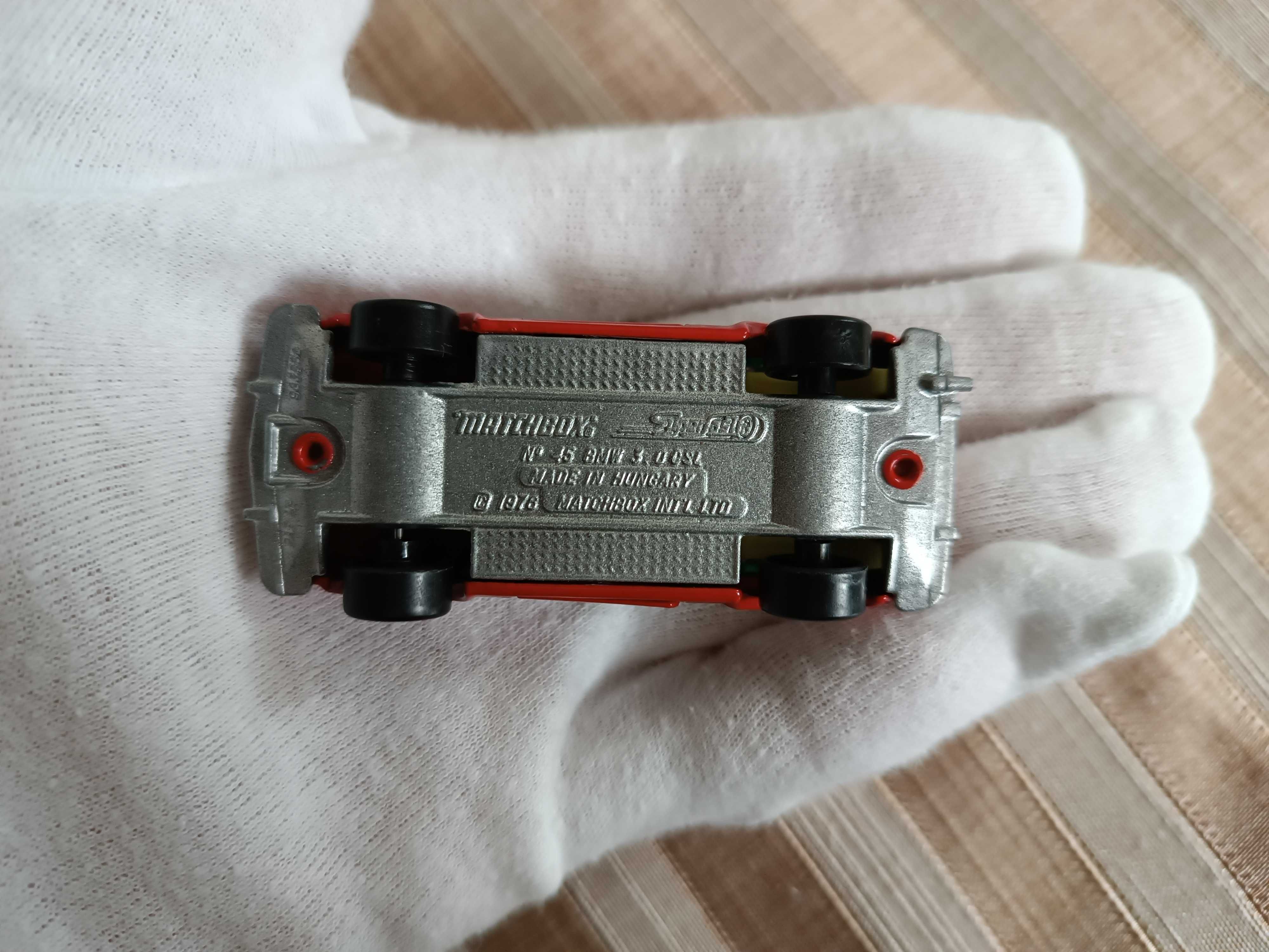 Matchbox Made in Hungary - 2 x BMW 3.0 CSL, Citroen SM, Ford GT