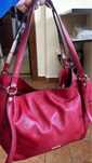 Geanta Burberry originala rosu superb