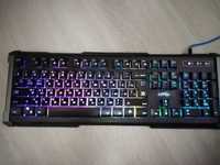 Клавиатура бесшумная игровая RGB