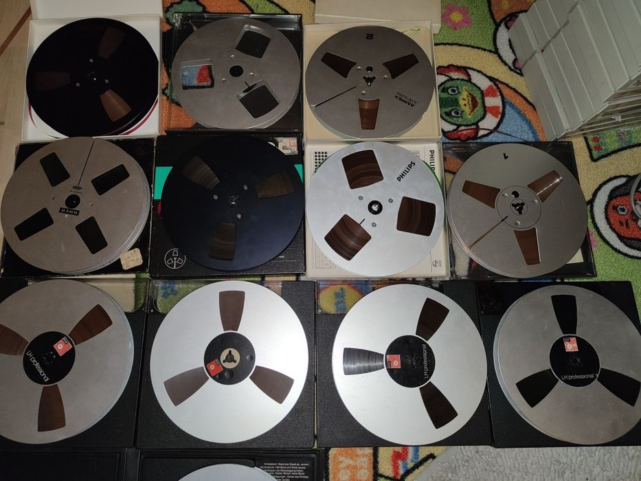 Benzi de Magnetofon Metal Aluminiu