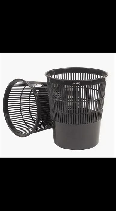 Мусорная корзина,пластиковая,сетчатая