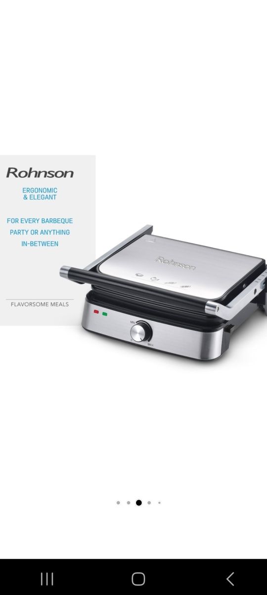 Grill electric Rohnson