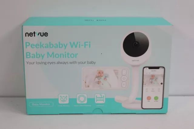 Camera supraveghere Netvue Peakababy, WiFi monitor, Sigilat