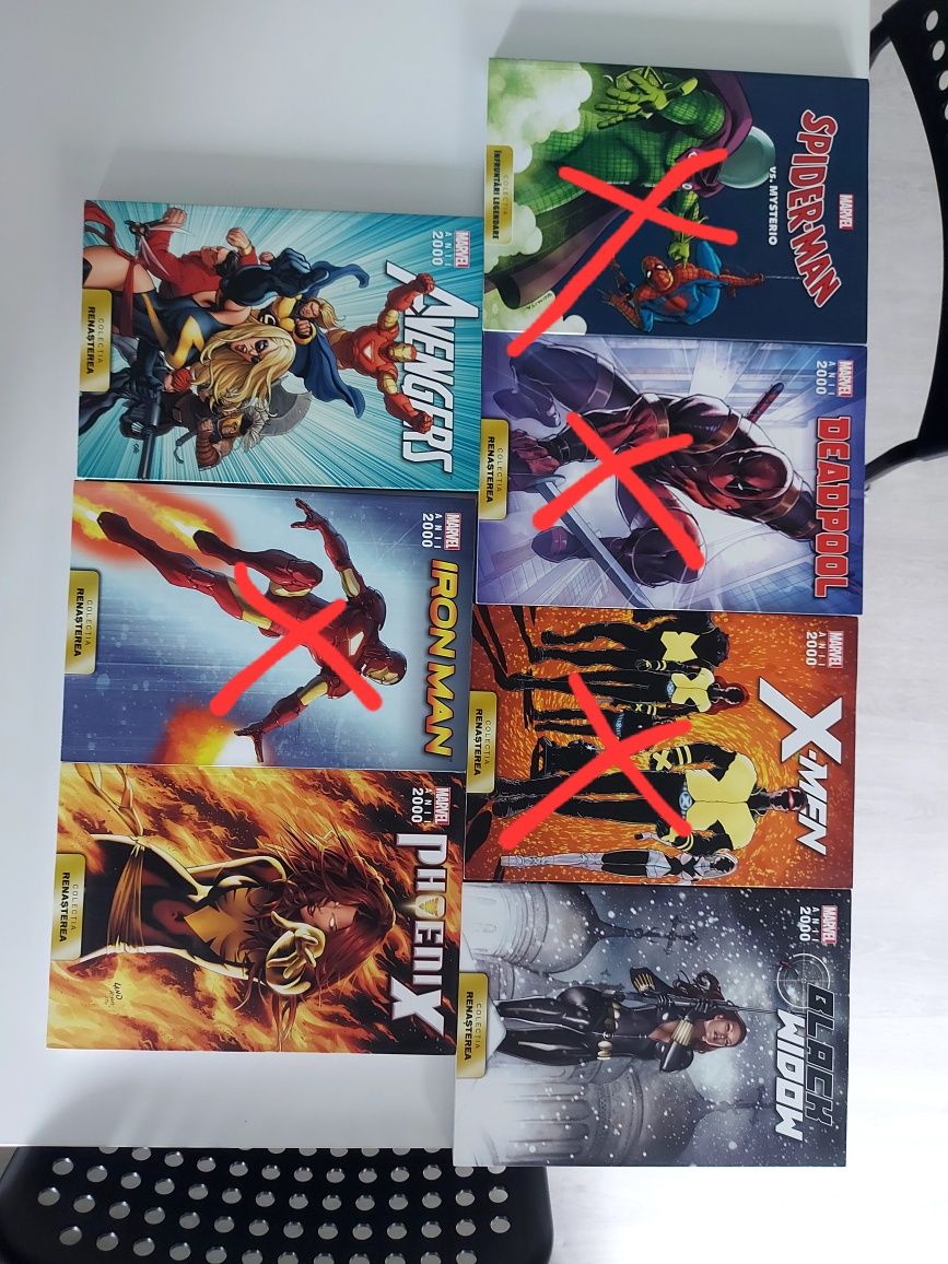 Lot benzi desenate MARVEL 2000