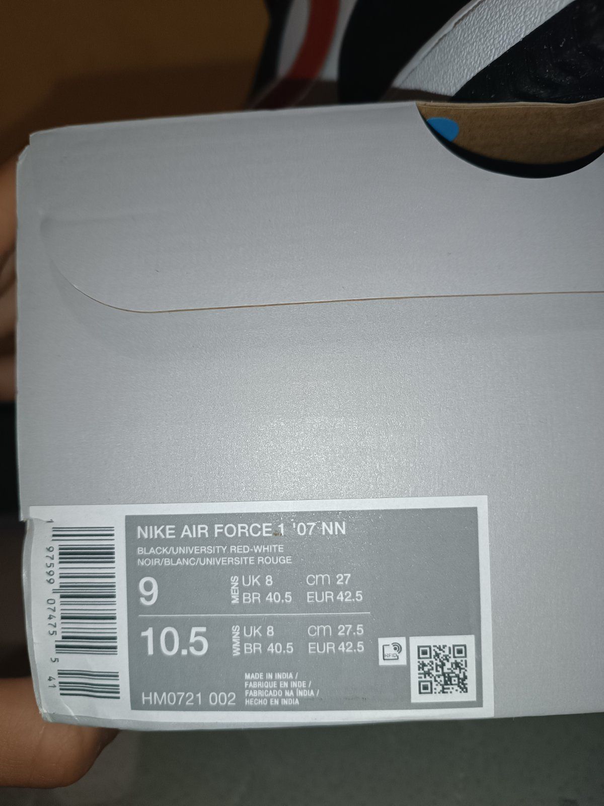 Nike air force 1 '07 42.5