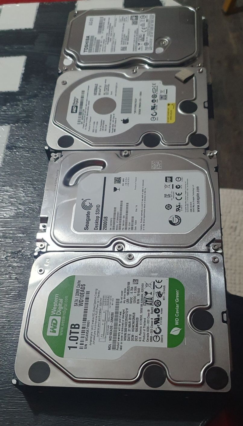 Hard disk 320Gb, 500Gb 1TB