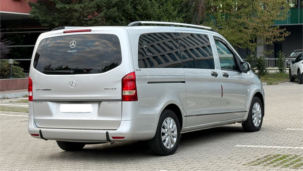 Mercedes Vito 116 8+1 Locuri Extra Lung Automat An 2017 2.2 CDi 163 CP
