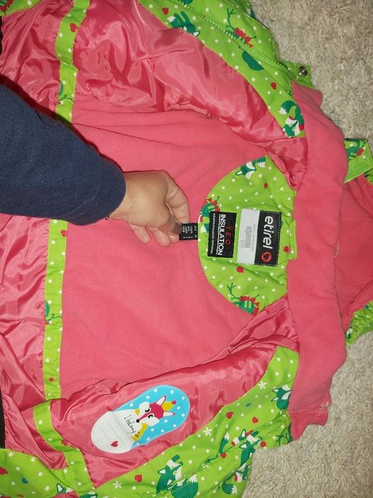 Costum ski etirel vulpita fete 3 ani 98