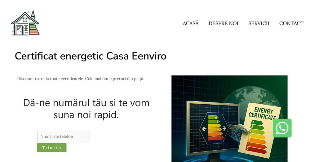 Certificate energetice express 24H maxim