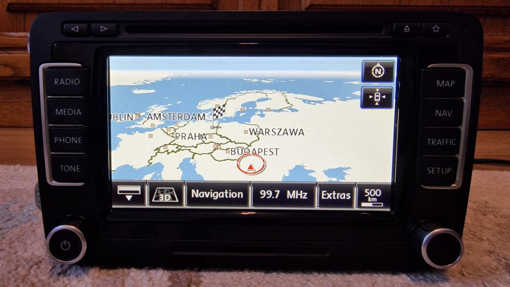 Navigatie VW RNS 510 LED + Cod Pin !