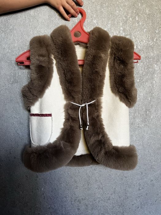 Жилет детский меховой