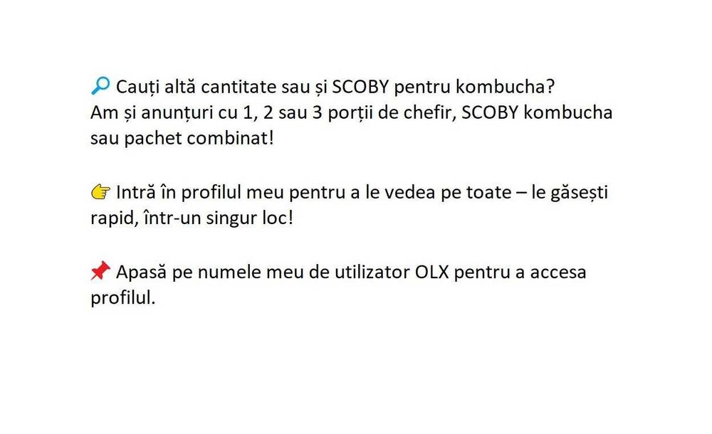 Kit granule kefir (chefir) cu instrucțiuni  pentru începători