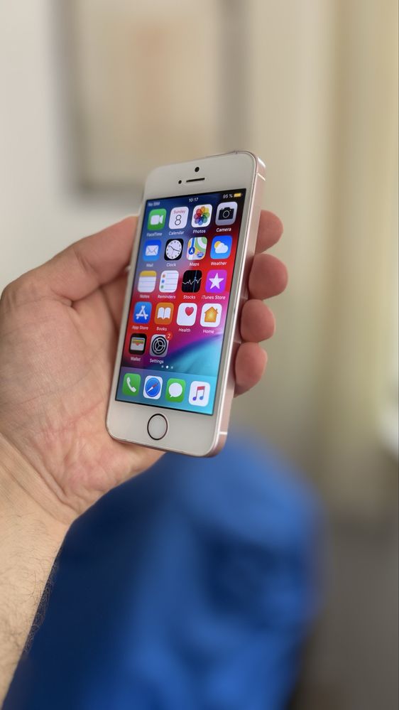 iPhone 5SE Rose Gold 32GB Retea Orange-Amprenta OK-Citeste Anuntul-FIX