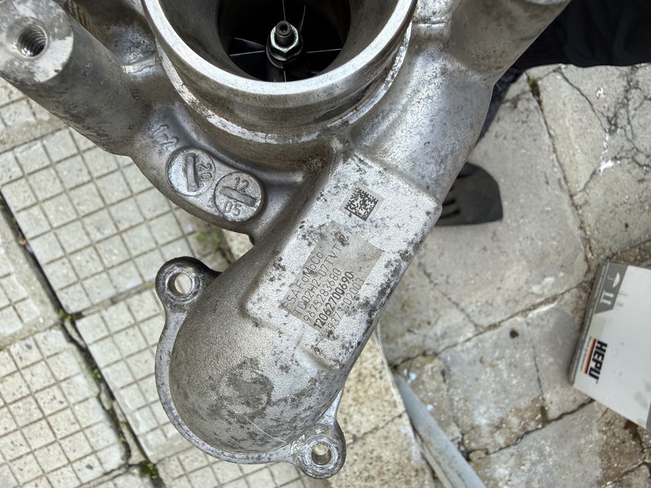 Турбокомпресор Citroën Peugeot 1.6 HDI 68KW  TD02H2-07TVT-21