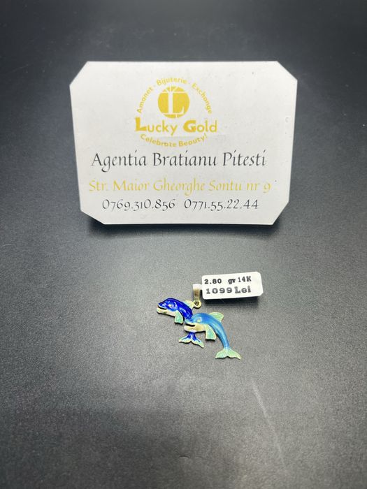 Pandantiv aur 14k 2.80 gr cod 21590