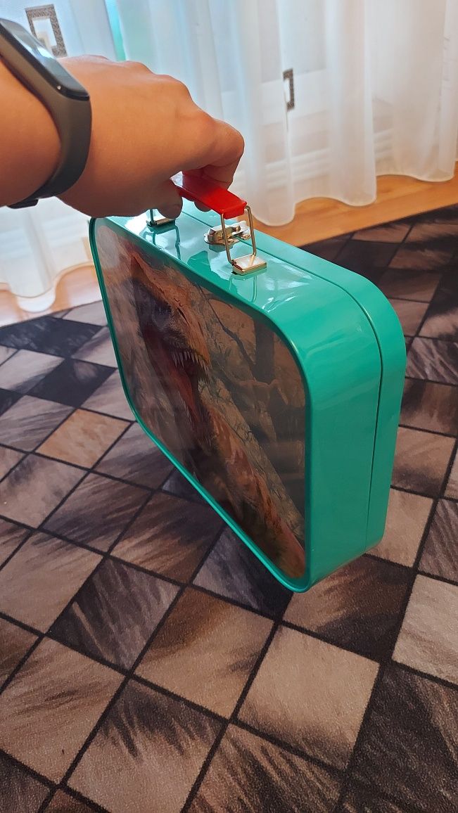 Puzzle-Box Schmidt: Dinozauri + valiza metalica