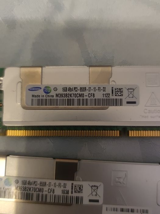 СЪРВЪРНА Ram 8gb/4gb DDR2 4Rx4 PC3-8500R-07-10-F0-D2