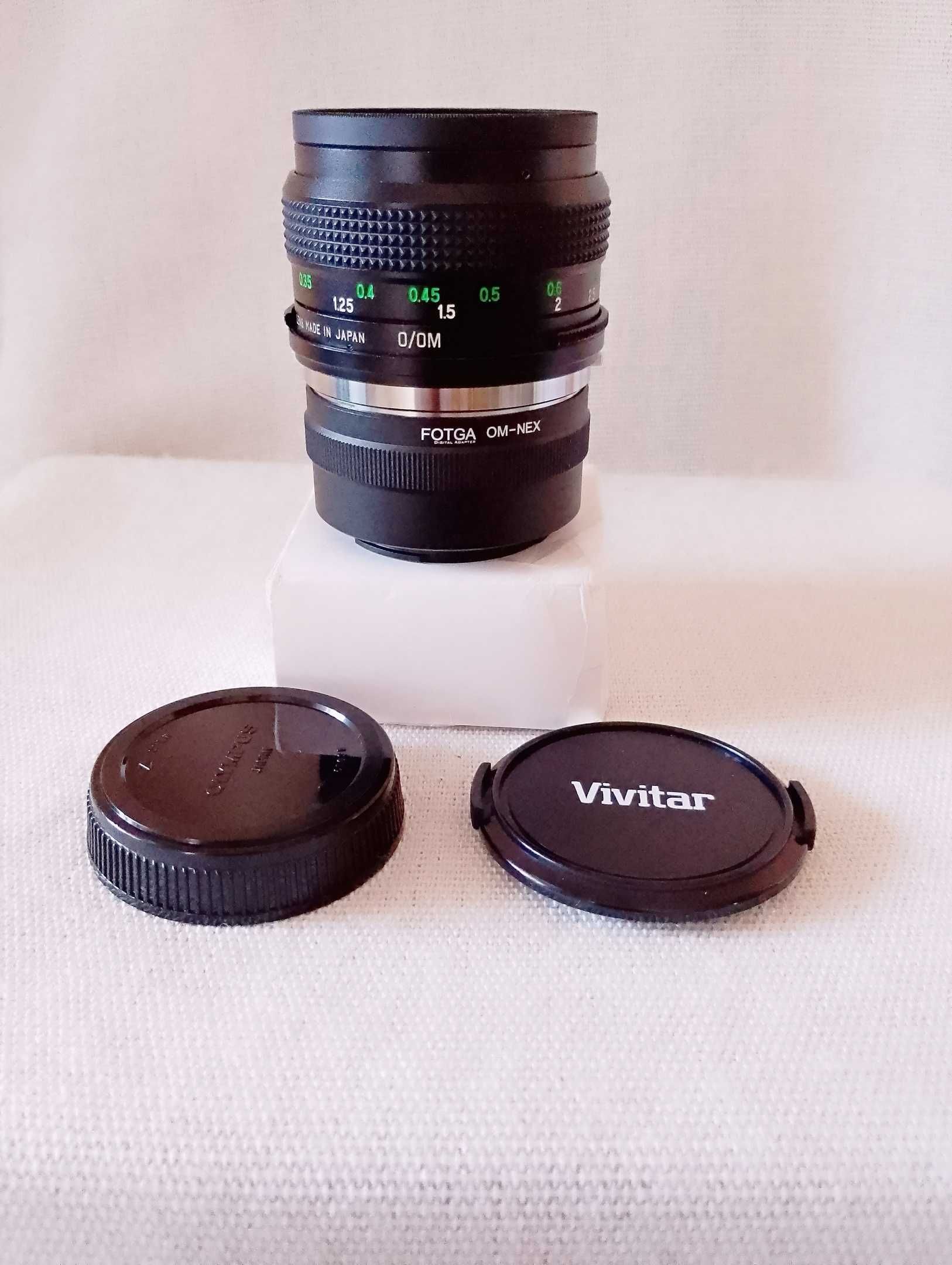 Vivitar /Kiron/ 28f2 -OM mount + OM - Sony E adapter
