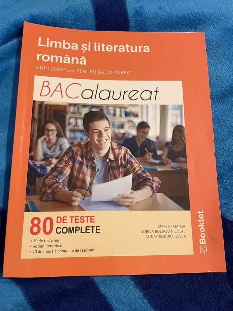 Vand carte Limba si literatura romana pentru clasa a 12-a