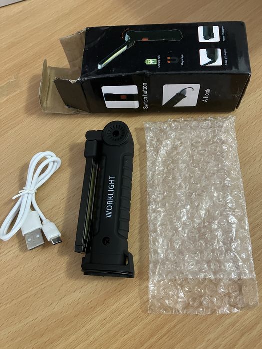 NOUA NEFOLOSITA lanterna reincarcabila magnetica