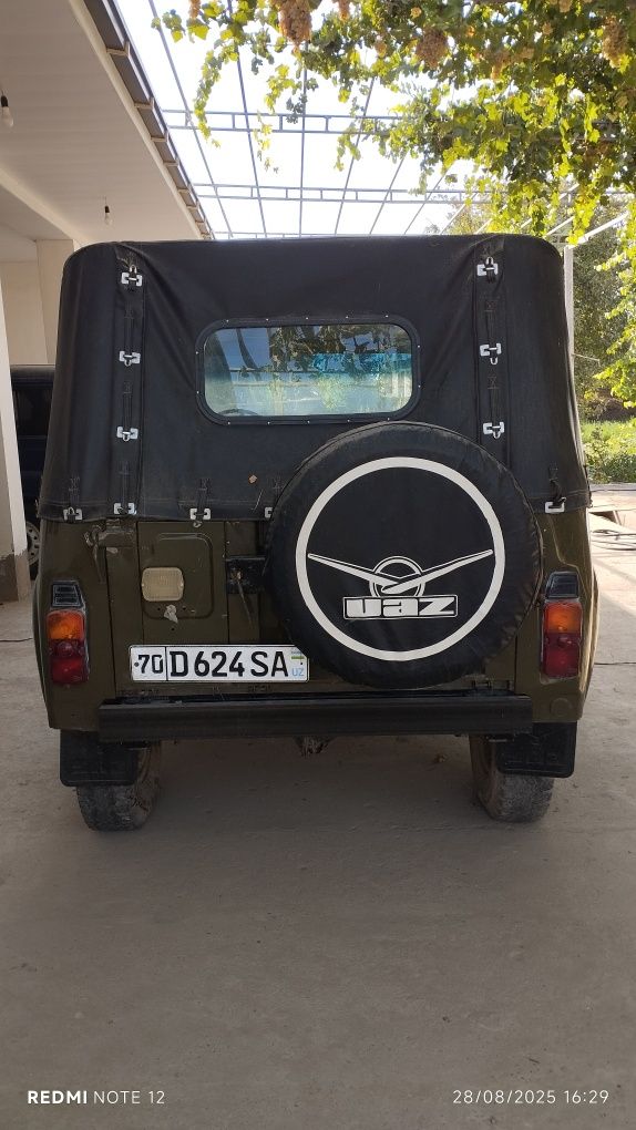 Uaz metanga ruxsati bor