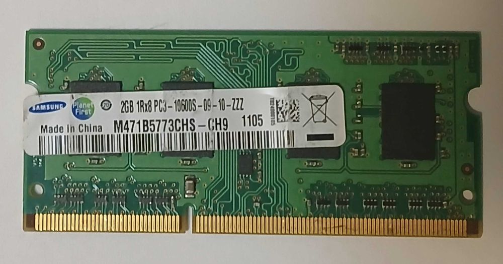 Memorie RAM Samsung 2GB SO-DIMM DDR3 M471B5773CHS-CH9 1600Mhz