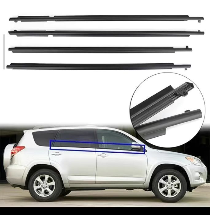 Продам  молдинг стекла rav4