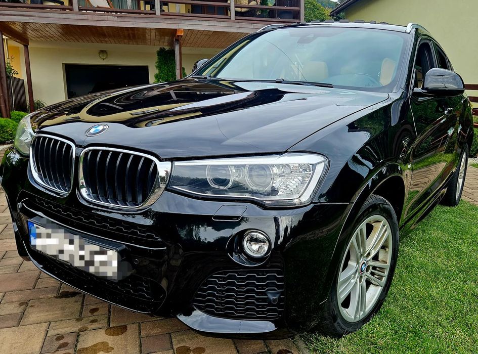 BMW X4 Pachet M/ Shadow line/ Trapa/ Folie/ Distributie si revizii la zi
