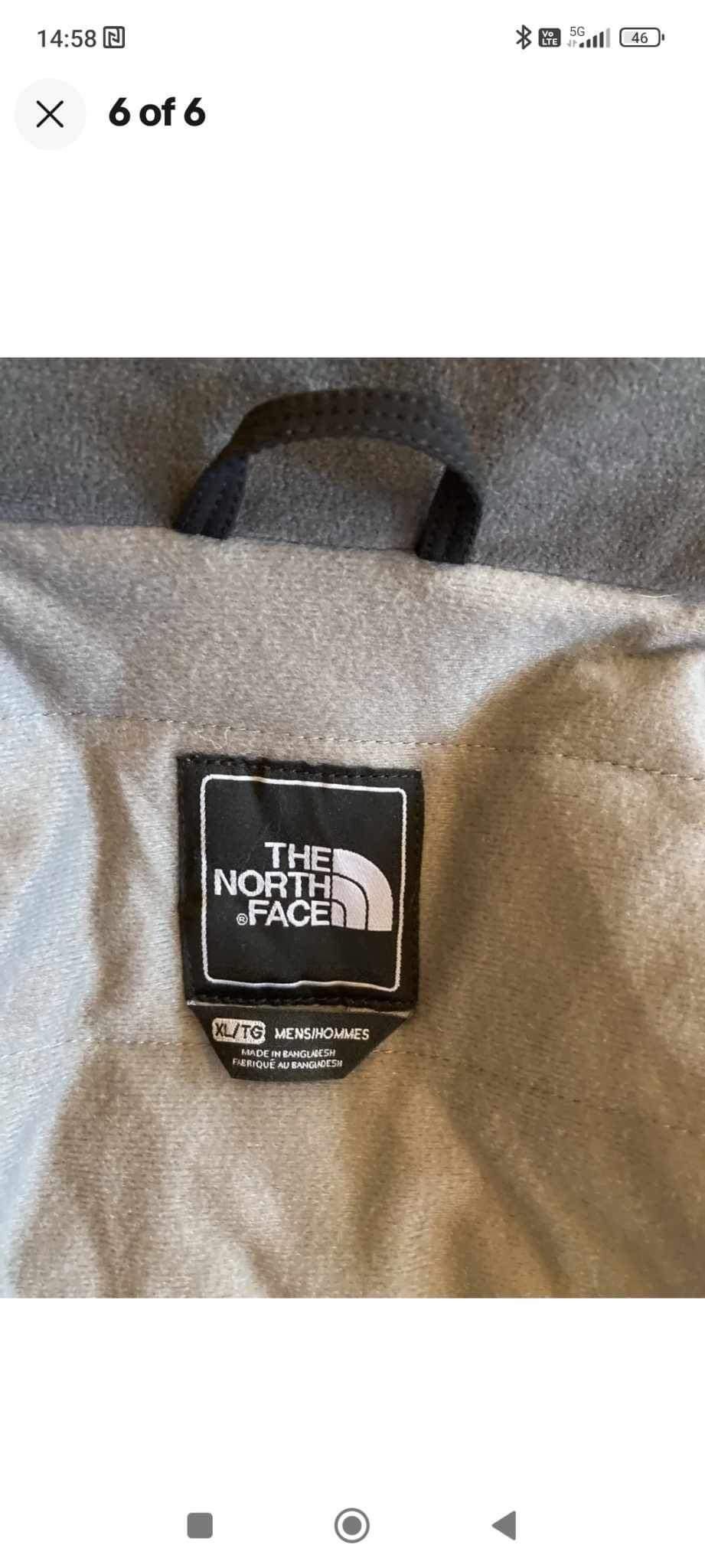 The North Face оригинално мъжко скиорско яке/ XL размер