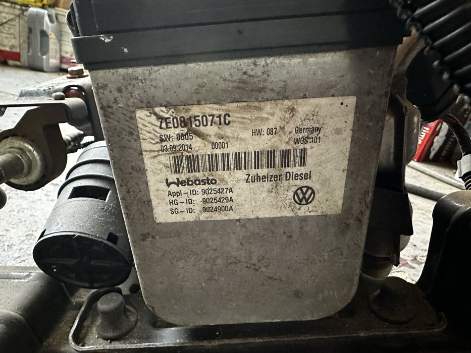 Webasto Volkwagen OEM