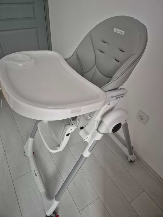 Стол Peg Perego Prima Pappa Follow me сив