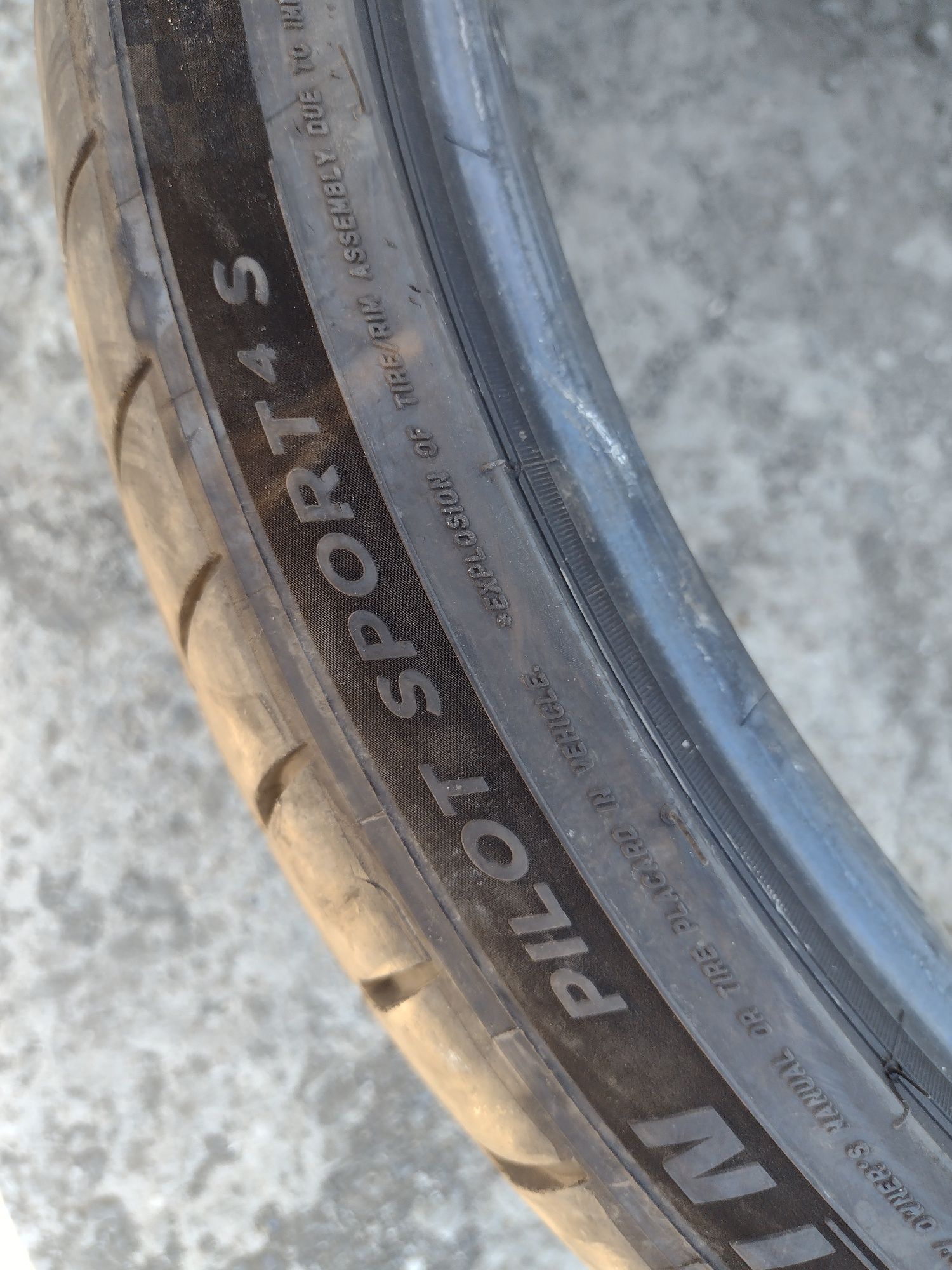 Michelin PS4S 2бр.265/30/21 дот3020