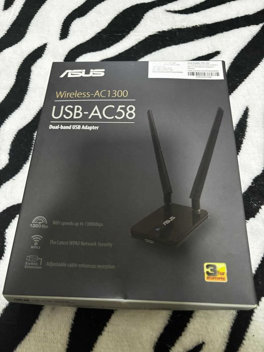 Adaptor USB Wireless ASUS USB-AC58 AC1300,