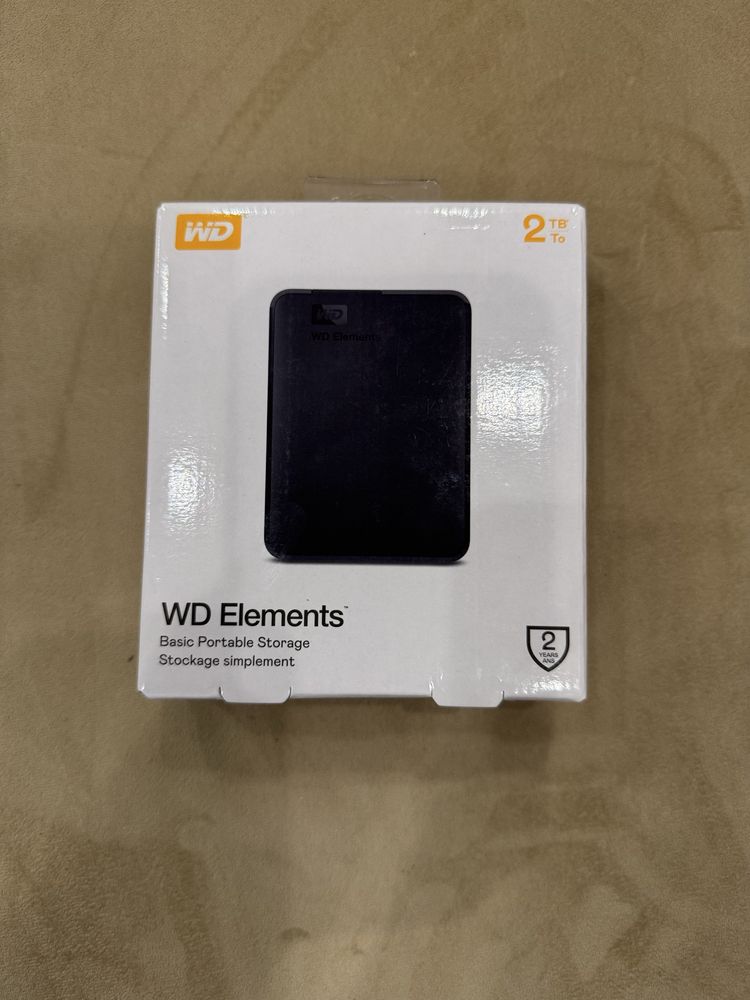 NEW Твърд Диск WD Elements 2TB NEW Ново