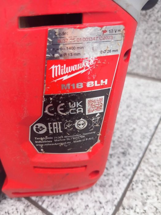 Milwaukee M18 BLH Перфоратор