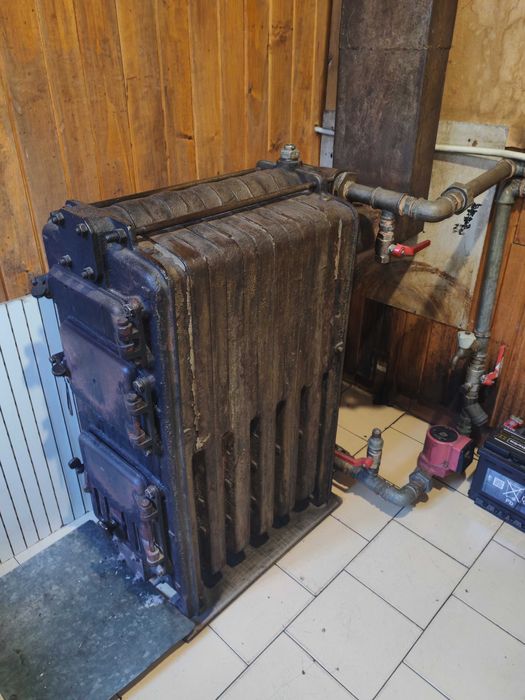 Отоплително котле със водна риза