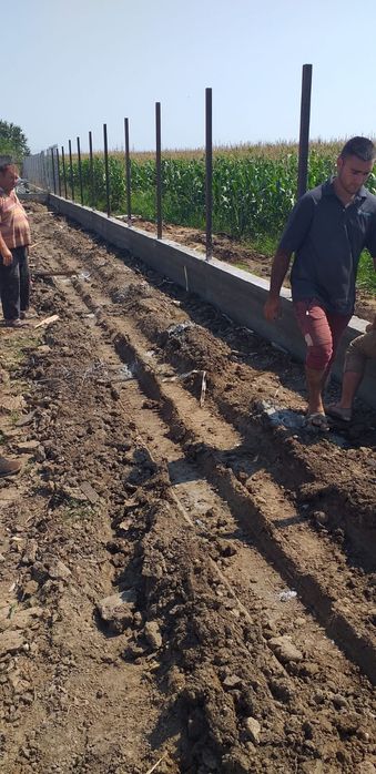 Garduri din sipca metalica, panouri stil jaluzele, tabla cutata, plasă