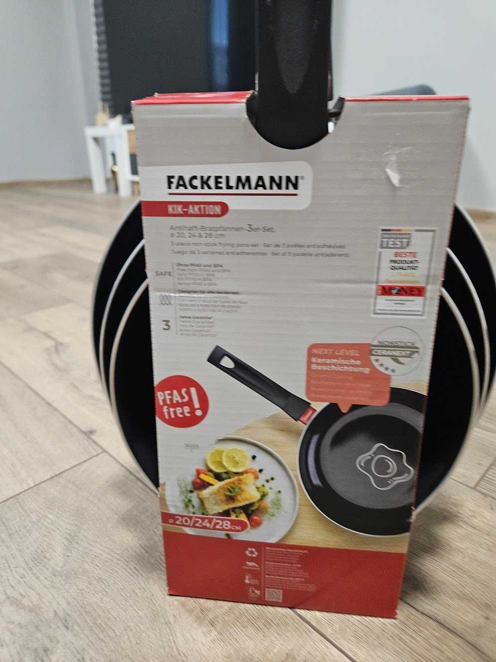 комплект от 3 тигана FACKELMANN