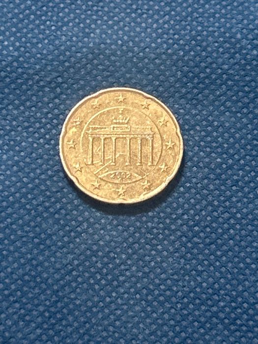 Moneda 20 cenți 2002