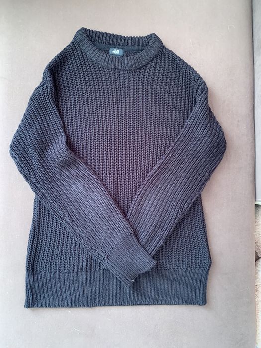 Мъжки плетен пуловер H&M